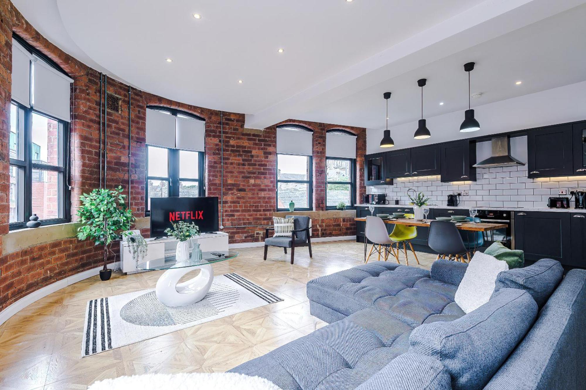 Luxury 2 King Beds In City Centre リーズ 部屋 写真