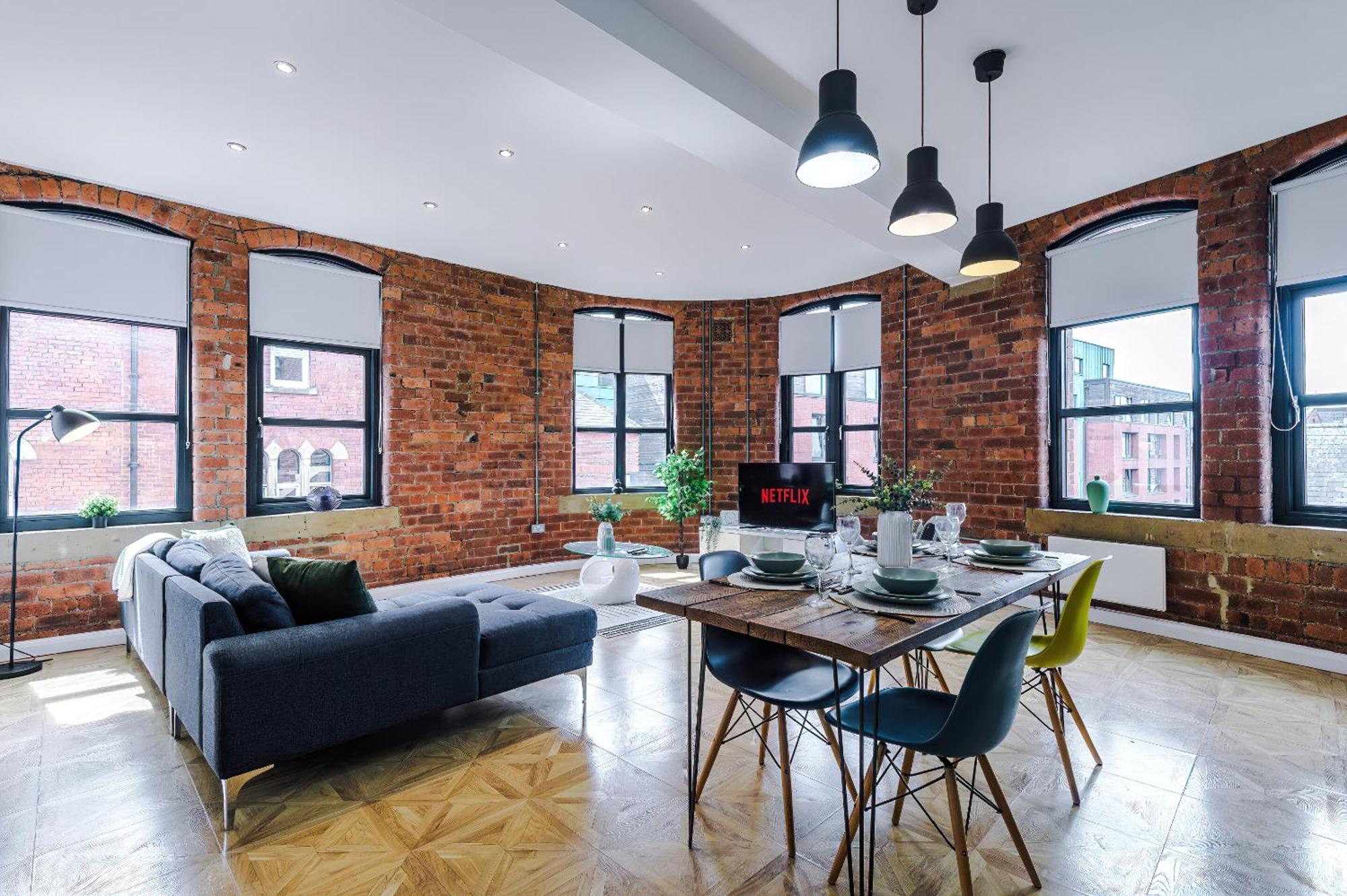 Luxury 2 King Beds In City Centre リーズ 部屋 写真