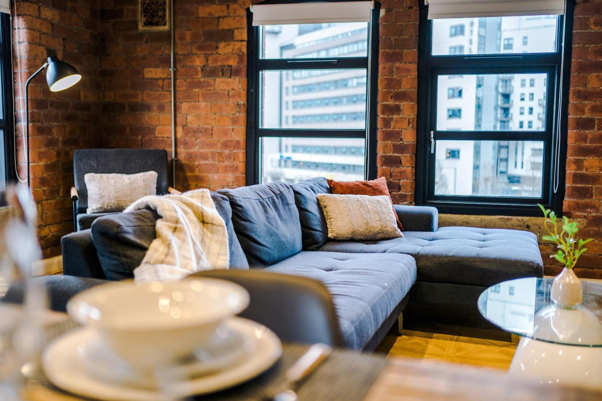 Luxury 2 King Beds In City Centre リーズ 部屋 写真